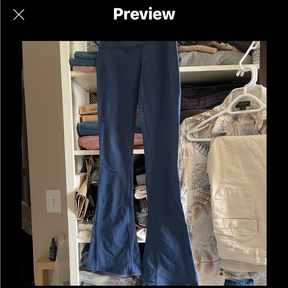 ALO Yoga blue Boot Cut Pants